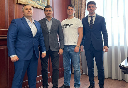 Алексей Рылеев и Валерий Шинкаренко прибыли с рабочим визитом в Северную Осетию