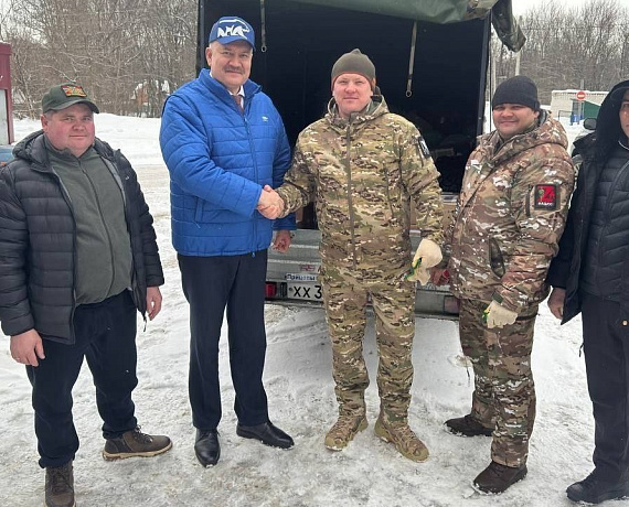 Очередная партия гуманитарного груза отправлена на передовую жителями Чувашской Республики