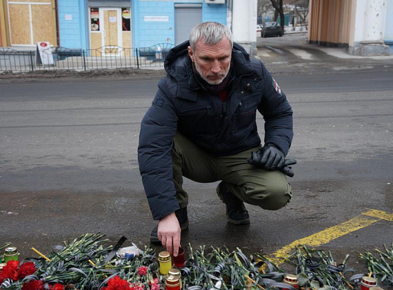 Визит Алексея Журавлева в Донецк, 29.01.2015