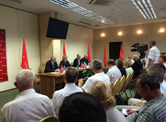 Визит Алексея Журавлёва в Рязанскую область, 23.06.2015