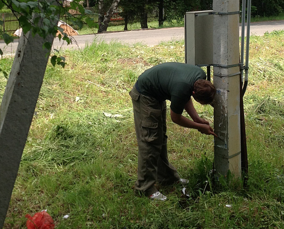 Истринские соратники провели рейд по борьбе с несанкционированной рекламой