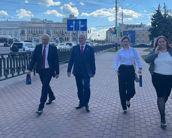 Журавлев принял участие в инаугурации губернатора Тамбовской области Егорова