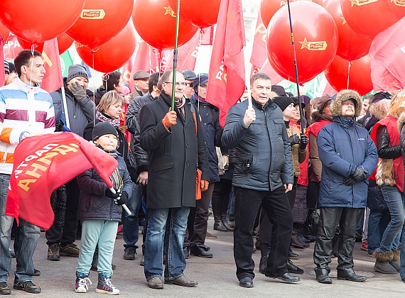 Партия "РОДИНА" - на акции "Мы едины!", 04.11.2014 (2 часть)