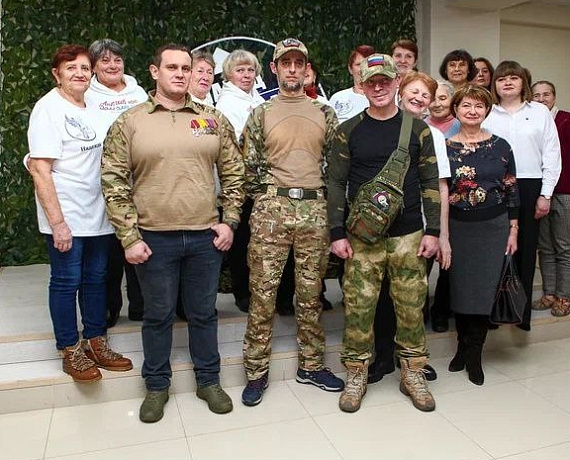 Соратники "РОДИНЫ" приняли участие в организации патриотической акции "Народ и армия едины"