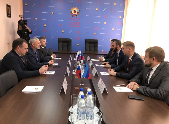 Рабочий визит Алексея Журавлева в ЛНР, 1-2.11.2019 г.