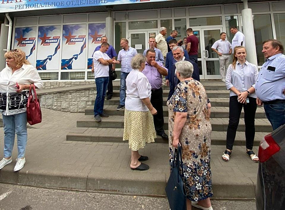 Рабочий визит Алексея Журавлева в Тамбов (08.09.2020)