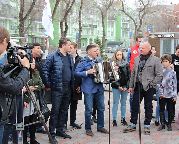Самарские соратники приняли участие в организации социокультурной акции "Шумные выходные"