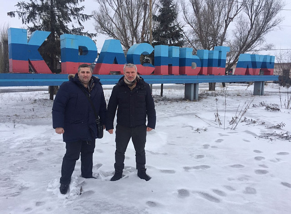 Визит Алексея Журавлева на Донбасс, 6-7.02.2017