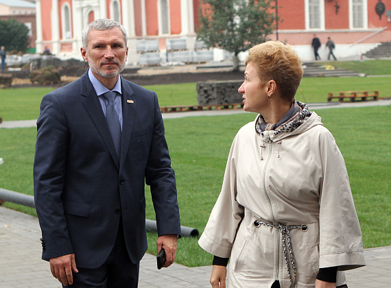 Визит Алексея Журавлева в Тулу, 02.09.2014