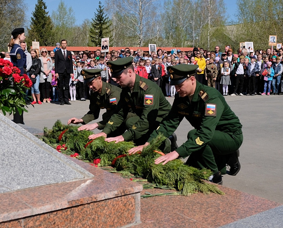 Новосибирская "РОДИНА" приняла участие в "Бессмертном батальоне"