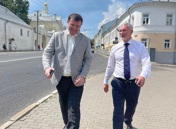 Рабочий визит Алексея Журавлев во Владимирскую область, 27.06.2021