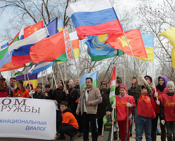 Заволжские партийцы высадили молодые березы, акации и дубы