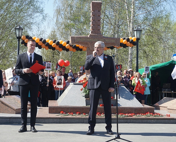 Новосибирская "РОДИНА" приняла участие в "Бессмертном батальоне"