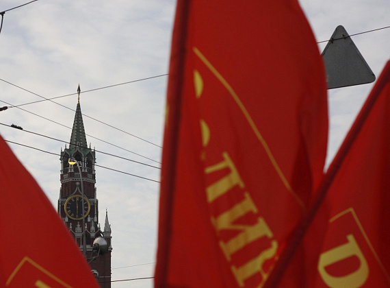 Митинг на Васильевском спуске в поддержку Крыма, 7 марта 2014 г.