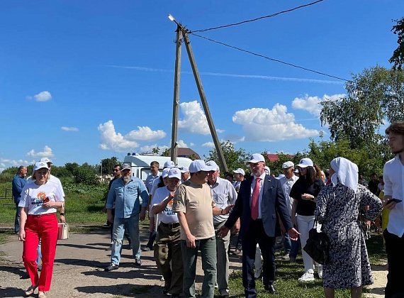 Рабочий визит Алексея Журавлева в Тамбовскую область, 30.07.2022