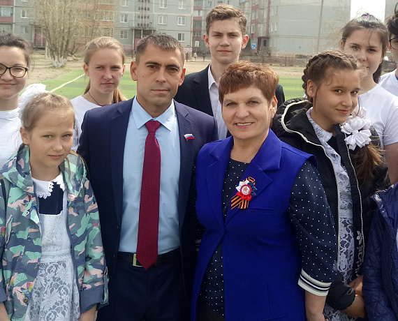 Забайкальская "РОДИНА" провела акцию "День Победы"