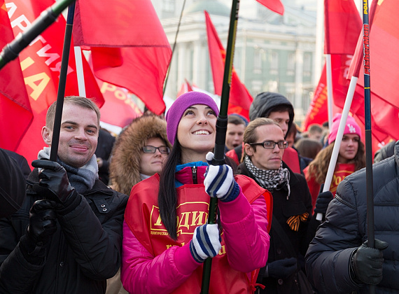 Партия "РОДИНА" - на акции "Мы едины!", 04.11.2014 (2 часть)