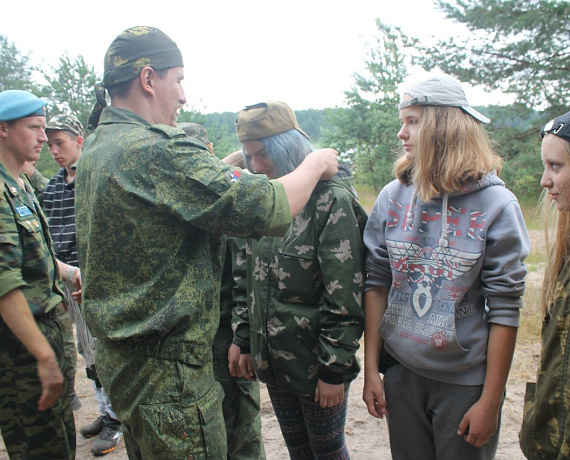 Столичные партийцы приняли участие организации военно-спортивного лагеря на Селигере