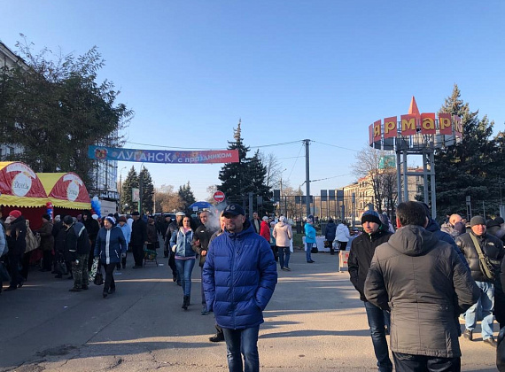 Рабочий визит Алексея Журавлева в ЛНР, 1-2.11.2019 г.