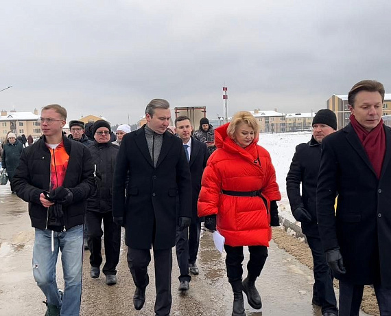 Молодежное движение "Голос Родины" посетило ЖК "Борисоглебское"