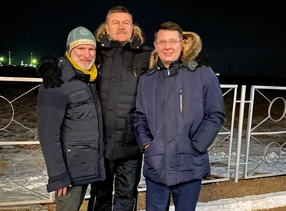 Рабочий визит Алексея Журавлева в Байконур (06-07.02.2020)