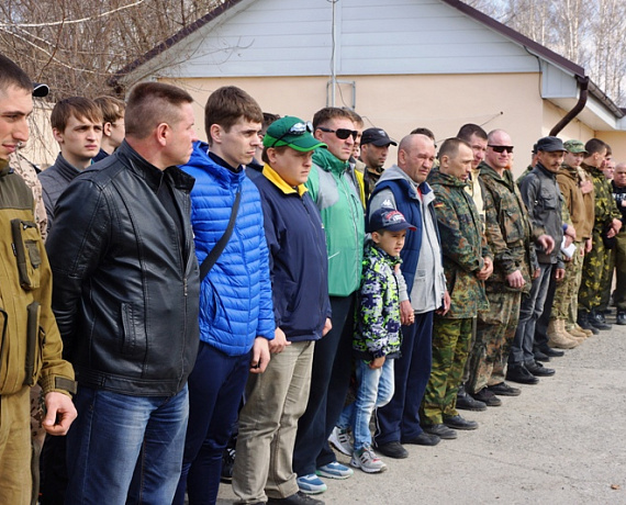 Патриоты приняли участие в соревнованиях по пластунскому многоборью