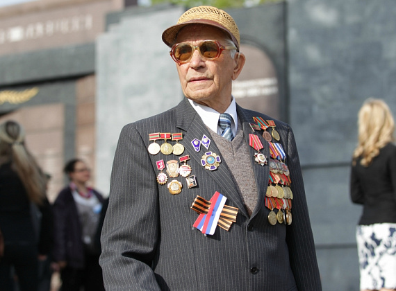 Визит российской делегации во главе с Рогозиным в ПМР, 9 мая 2014 г.
