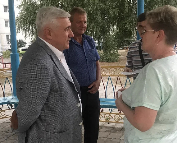 Любомир Радинович встретился с избирателями Лискинского района Воронежской области