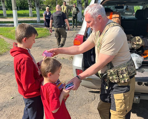 Лидер "РОДИНЫ" приехал в прифронтовой поселок Гольмовский