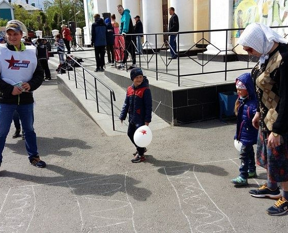 День защиты детей в Барабинске прошел с "РОДИНОЙ"