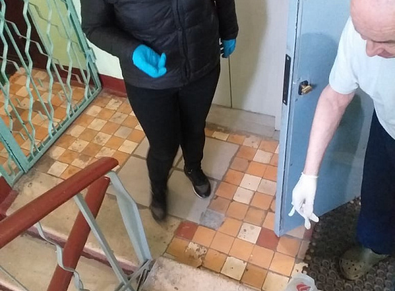 "РОДИНА" провела акцию помощи людям, оказавшимся в сложном положении из-за пандемии коронавируса (13.04.2020)