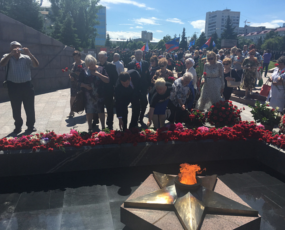 Самарская "РОДИНА" почтила память погибших в Великой Отечественной войне