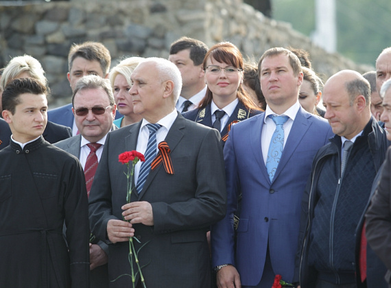 Визит российской делегации во главе с Рогозиным в ПМР, 9 мая 2014 г.