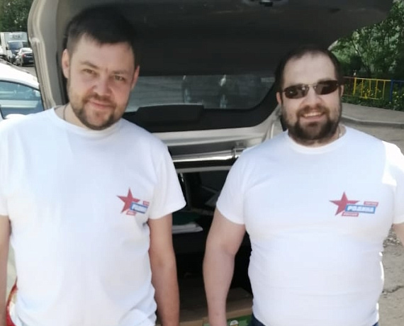 "РОДИНА" Башкортостана приняла участие в акции по доставке товаров первой необходимости