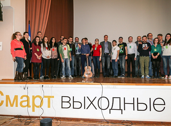 Делегация "РОДИНЫ" на "СмартВыходных" в Воронеже, 31 марта 2014 г.