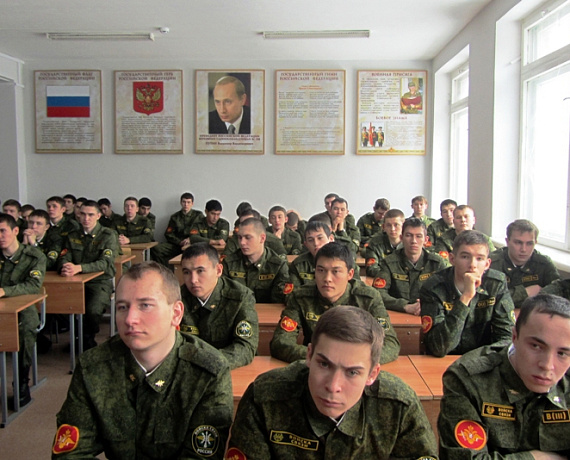 "РОДИНА" Челябинска встретилась с Героями России на факультете военного обучения ЮУрГУ
