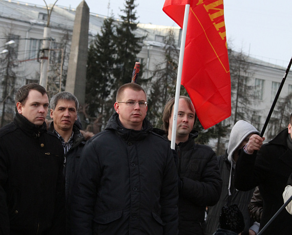 Родинцы Архангельска вышли на митинг в поддержку народа Крыма