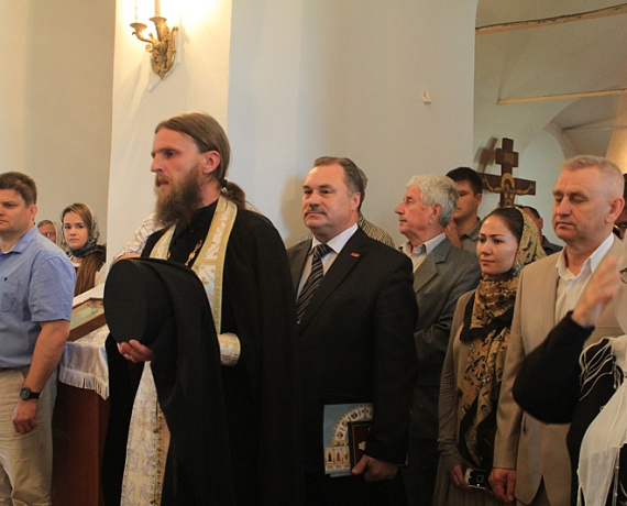 Партийцы посетили мемориальный комплекс "Хацунь" на Брянщине