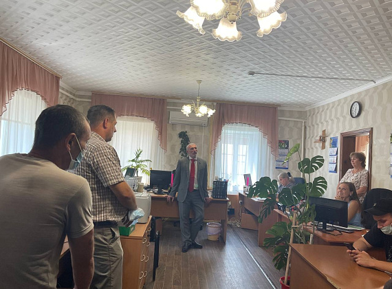 Рабочий визит Алексея Журавлева в Тамбовскую область, 30.07.2021