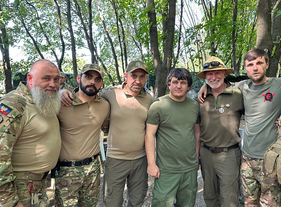 Алексей Журавлев посетил родную интербригаду "Пятнашка" в день ее десятилетия