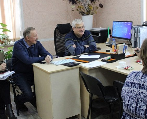 Вячеслав Илюхин и Леонид Рыбин провели встречу с председателями советов многоквартирных домов