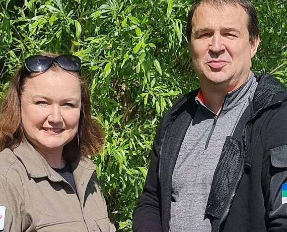 Депутат Госсовета Коми от партии "РОДИНА" Елена Иванова приняла участие в экоакции "Речная лента"