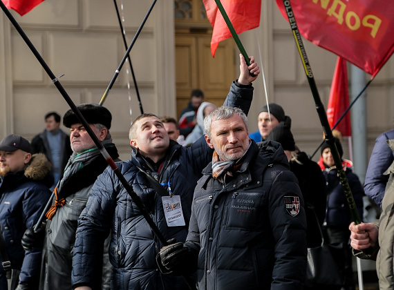 "Год Майдану. Не забудем, не простим", Москва, 21.02.2015 (часть 1)