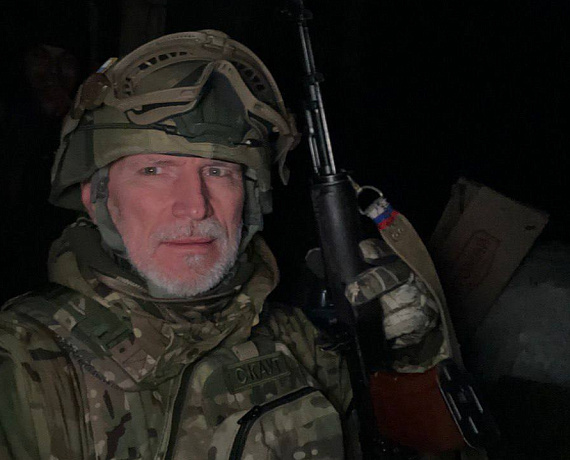 Алексей Журавлев встретил Новый год на передовой