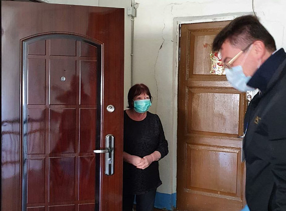"РОДИНА" провела акцию помощи людям, оказавшимся в сложном положении из-за пандемии коронавируса (13.04.2020)