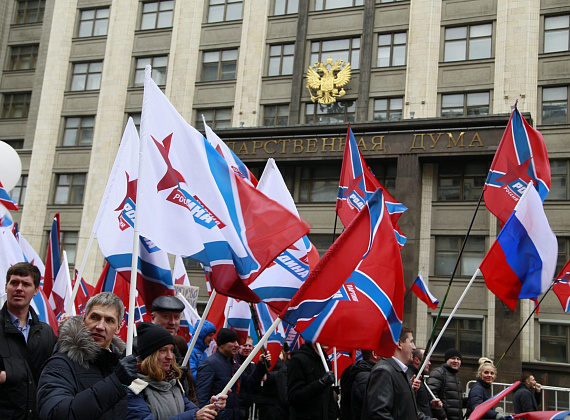 Партия "РОДИНА" приняла участие в шествии и митинге "Мы едины!", 04.11.2015