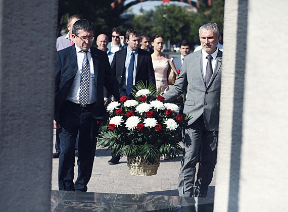 Рабочий визит Алексея Журавлёва в Оренбургскую область, 07.09.2015