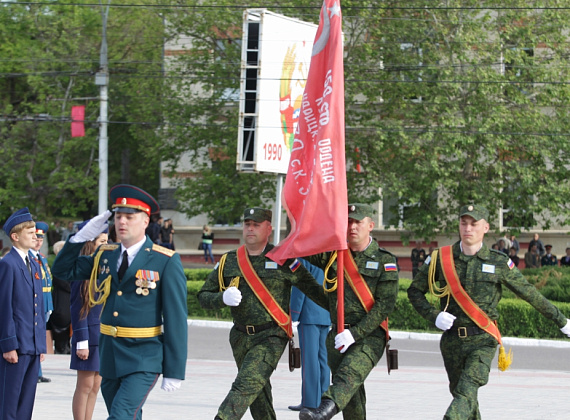 Визит российской делегации во главе с Рогозиным в ПМР, 9 мая 2014 г.