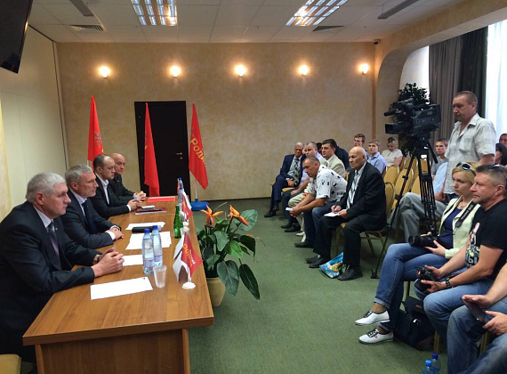 Визит Алексея Журавлёва в Рязанскую область, 23.06.2015