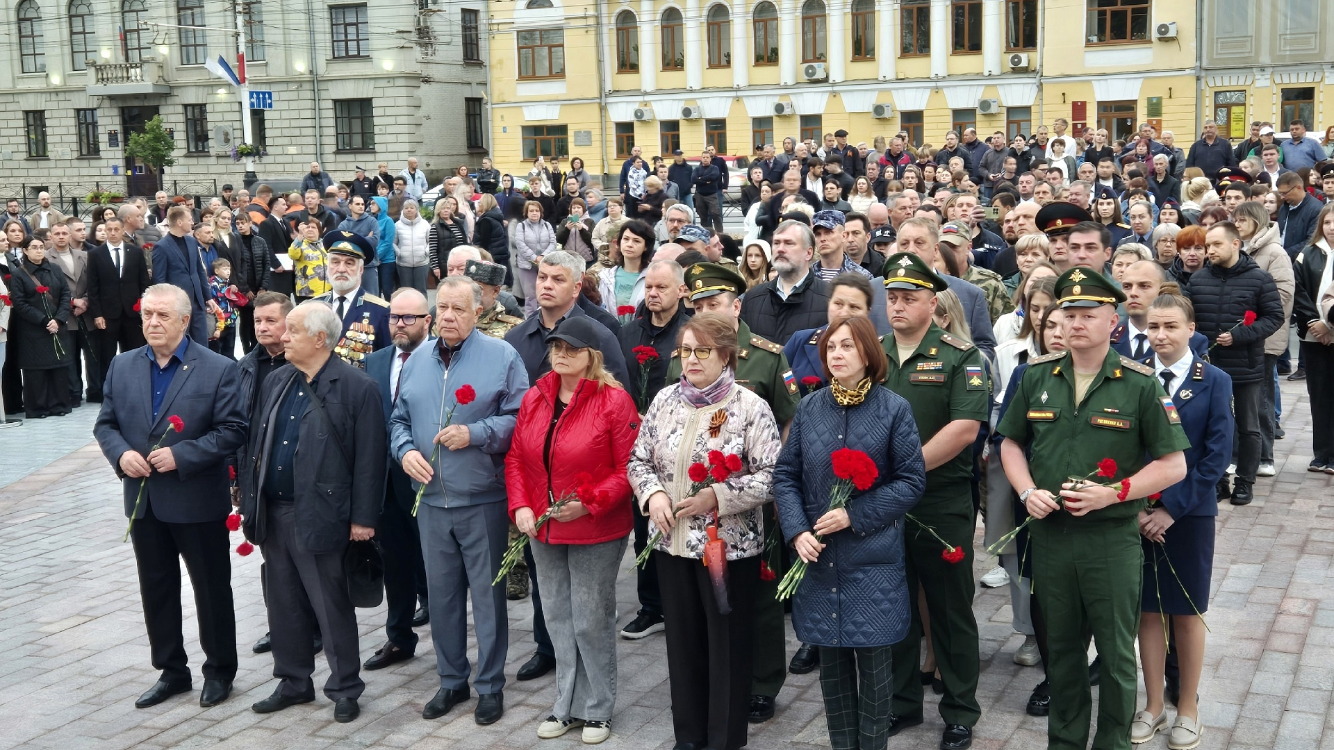 Тамбовские партийцы приняли участие в памятном мероприятии, посвященном началу ВОВ
